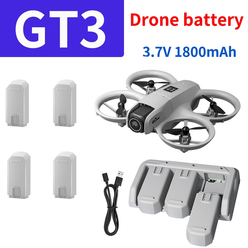 Drone Battery Balance Charger - เครื่องชาร์จแบตเตอรี่โดรน GT3 Mini ของแท้ 3.7V 1800mAh
