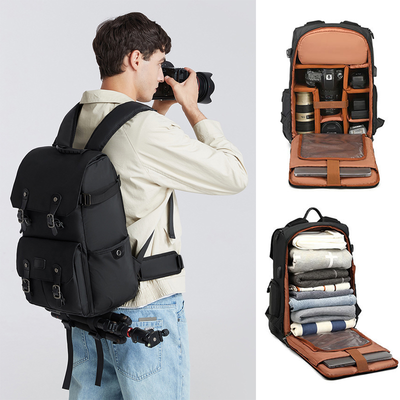 Drone Battery Bag - กระเป๋ากล้อง DSLR กันน้ำกลางแจ้งความจุขนาดใหญ่มัลติฟังก์ชั่น 17 นิ้วกระเป๋าคอมพิวเตอร์แล็ปท็อป SLR