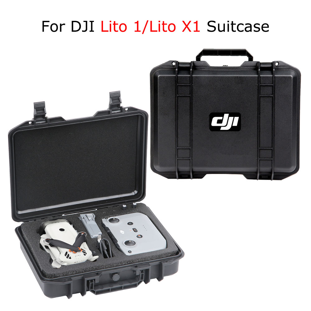 Drone Battery Case - กระเป๋าพกพาสำหรับ DJI Lito 1 กระเป๋าเก็บของป้องกันการระเบิด กระเป๋าป้องกันสำหรับ
