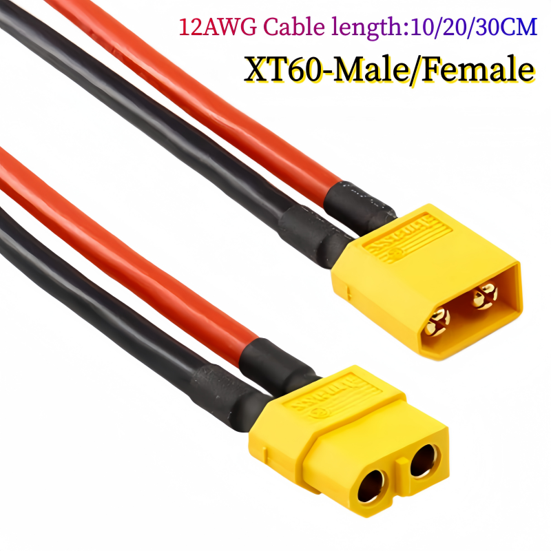 XT60 XT-60 ขั้วต่อแบบหัวกระสุน - Drone Battery Connector บทวิจารณ์และราคา