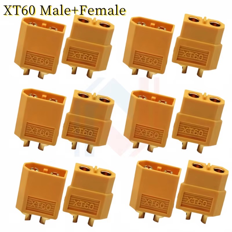 XT60 XT-60 ขั้วต่อแบบหัวกระสุน - Drone Battery Connector บทวิจารณ์และราคา